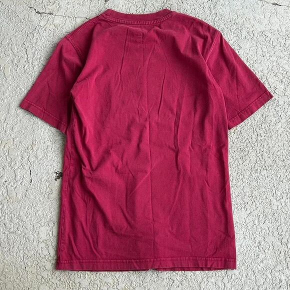 2000s University of Alabama Burgundy Spellout Logo tee. Sz S - Picture 3 of 4